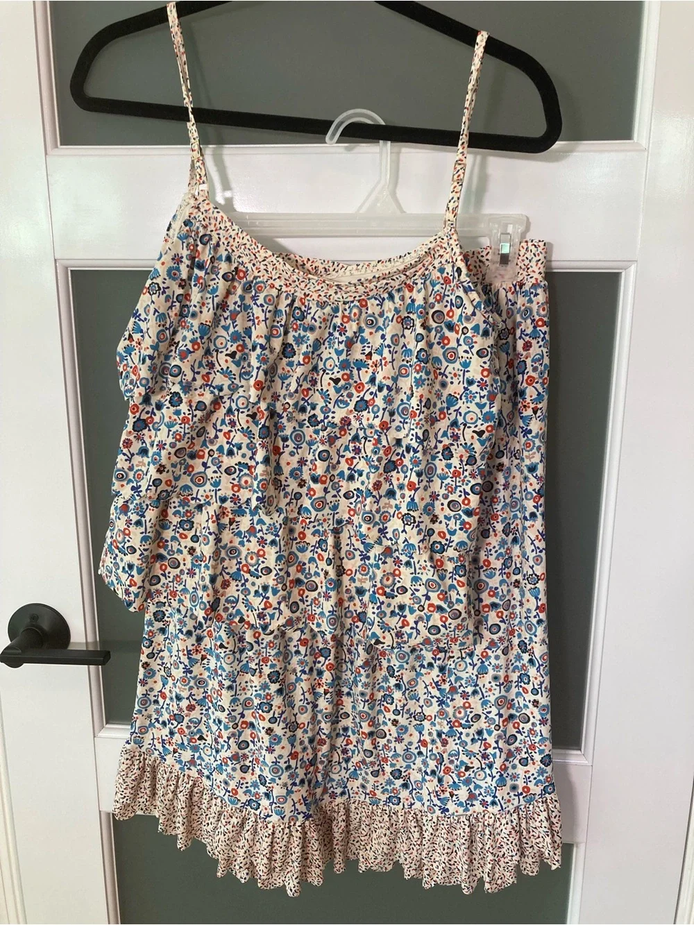 Marc Jacobs FLORAL FRUTTI Ruffled Tier Tankini Top and Matching Skirt - M - Picture 1 of 16
